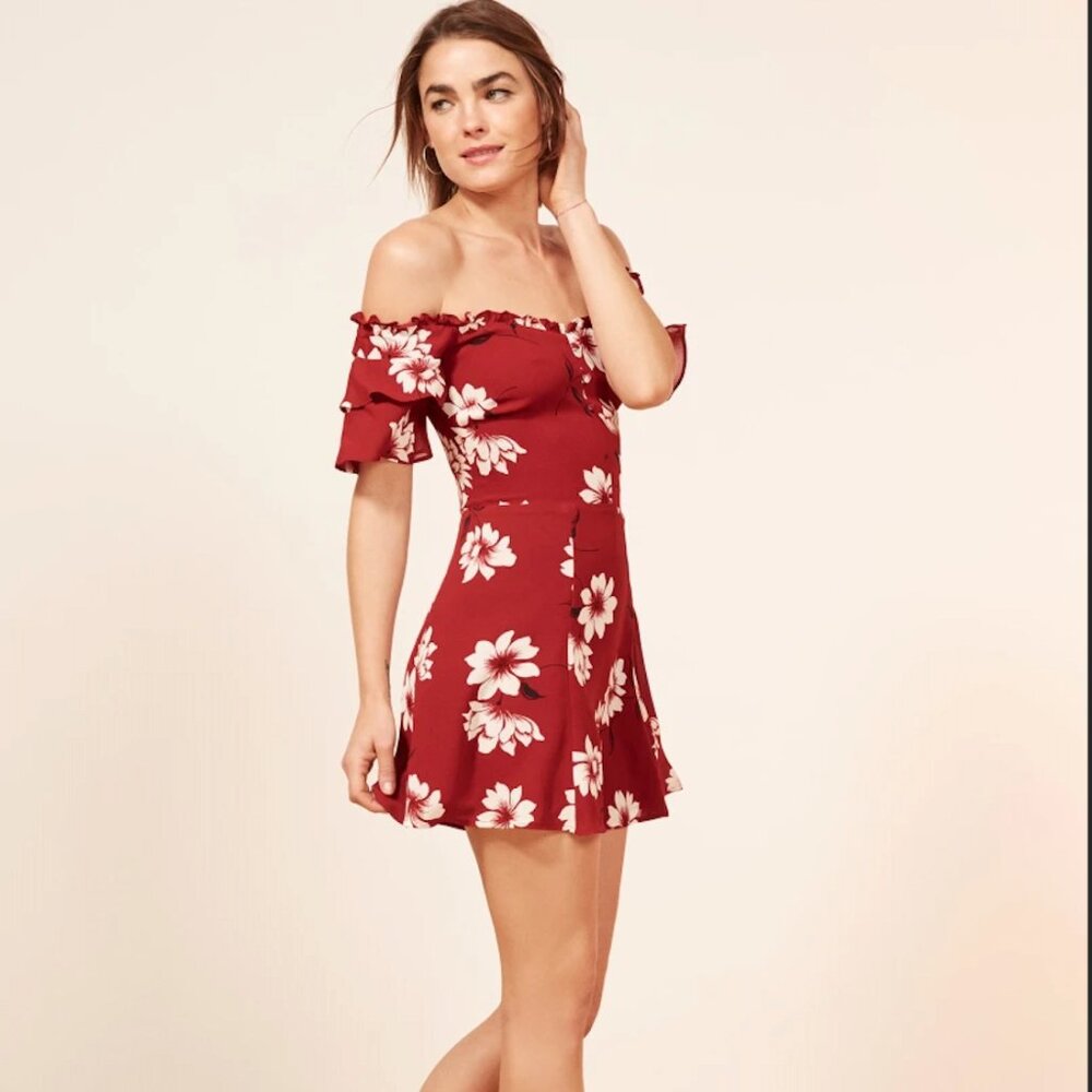 Reformation Diana Dress in Freddie